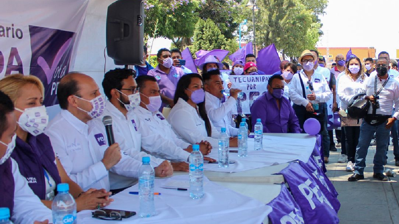 Por: Cortesía Adán Xicale da inicio a su campaña electoral por la Alcaldía de San Andrés Cholula