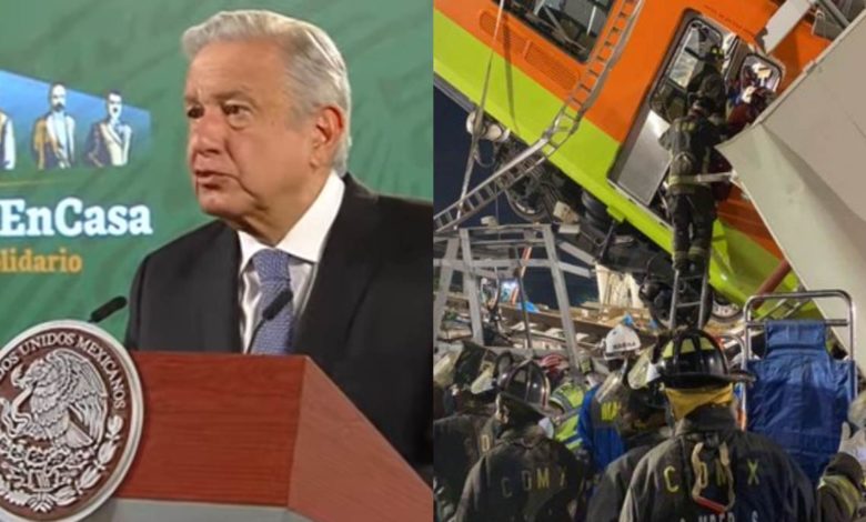 Por: Cortesía AMLO expresa sus condolencias a víctimas del derrumbe en línea 12 del Metro CDMX