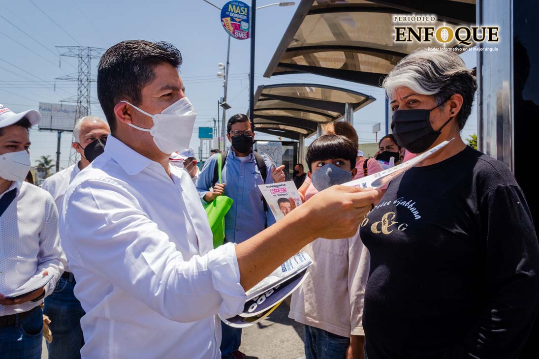 Por: Alex Muñoz Eduardo Rivera promete regresar a Puebla al top de las ciudades más seguras