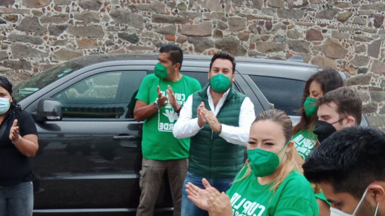 Por: Cortesía Inició esta semana la campaña de Marco Fosado, candidato por el Partido Verde por la alcaldía de San Andrés Cholula.