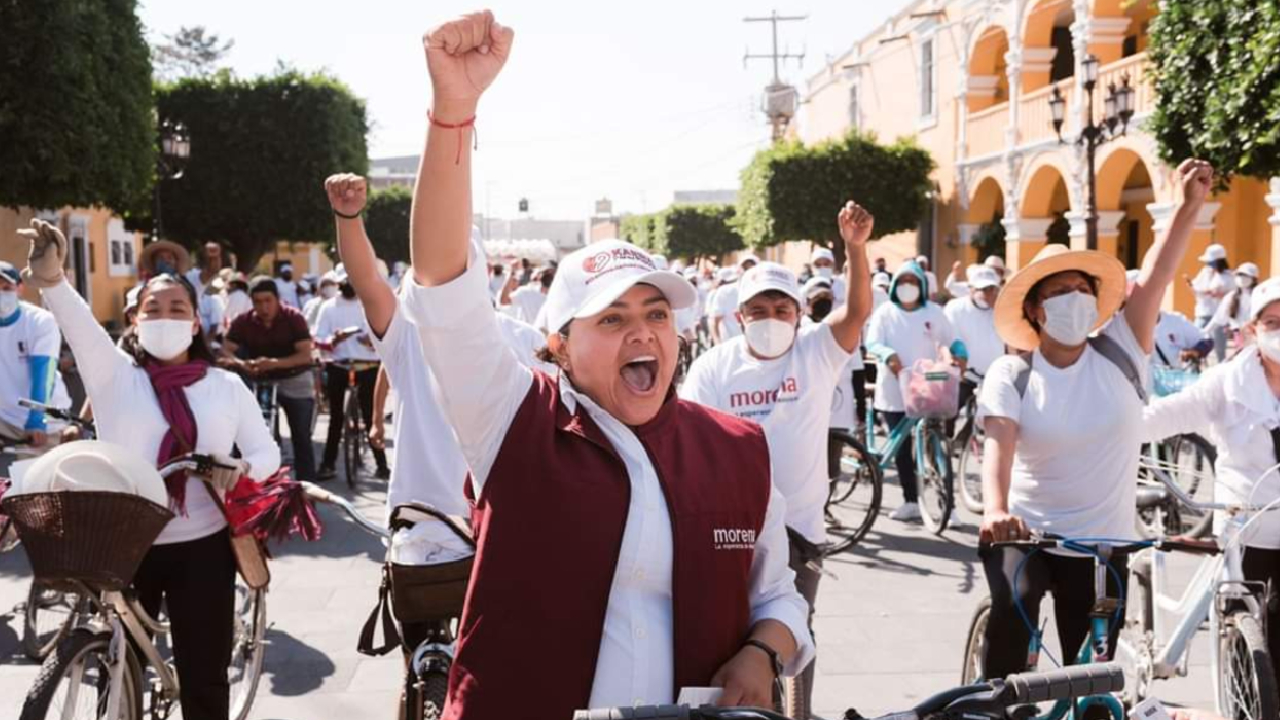 Por: Cortesía Para Karina Pérez Popoca un gobierno que se destaque por su humanidad desencadenaría el desarrollo que necesita San Andrés Cholula.