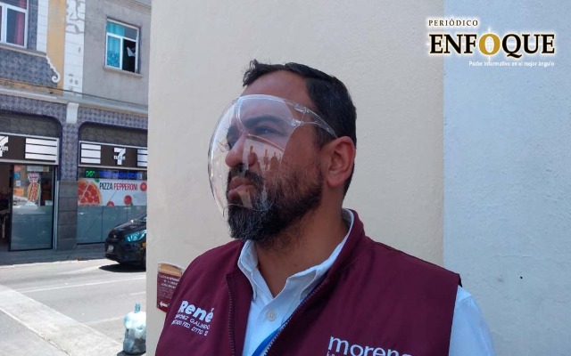 Por: Daniel Jiménez Hay acoso contra Morena por parte de autoridades electorales, asegura René Sánchez Galindo