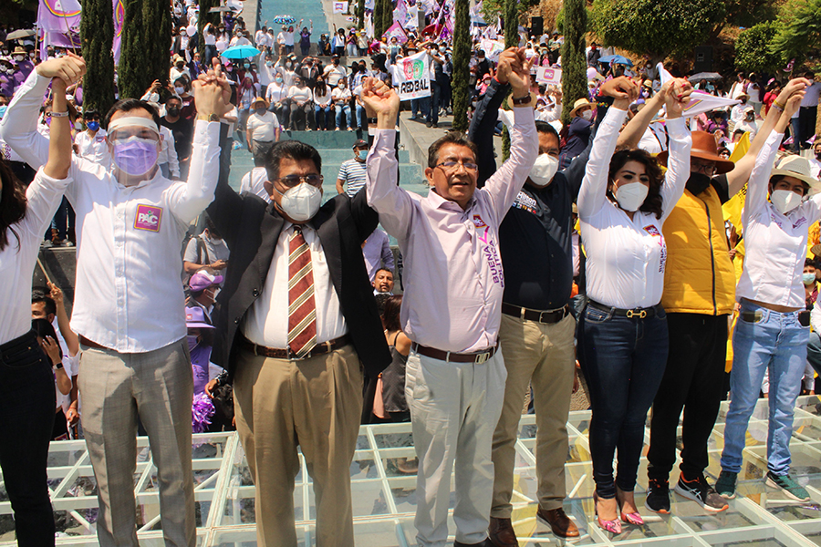 Por: Cortesía Serafin Ortiz comienza su campaña por la capital tlaxcalteca asegurando “la buena politica”