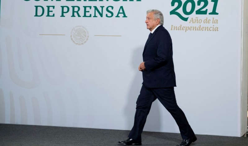 Por: Cortesía “Van por otra”: AMLO acusa a INE de buscar quitar registro a candidata de Morena en SLP