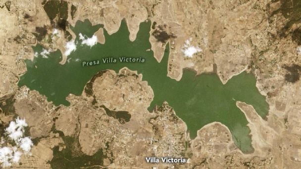 Por: Cortesía NASA alerta sobre la grave sequía que enfrenta México