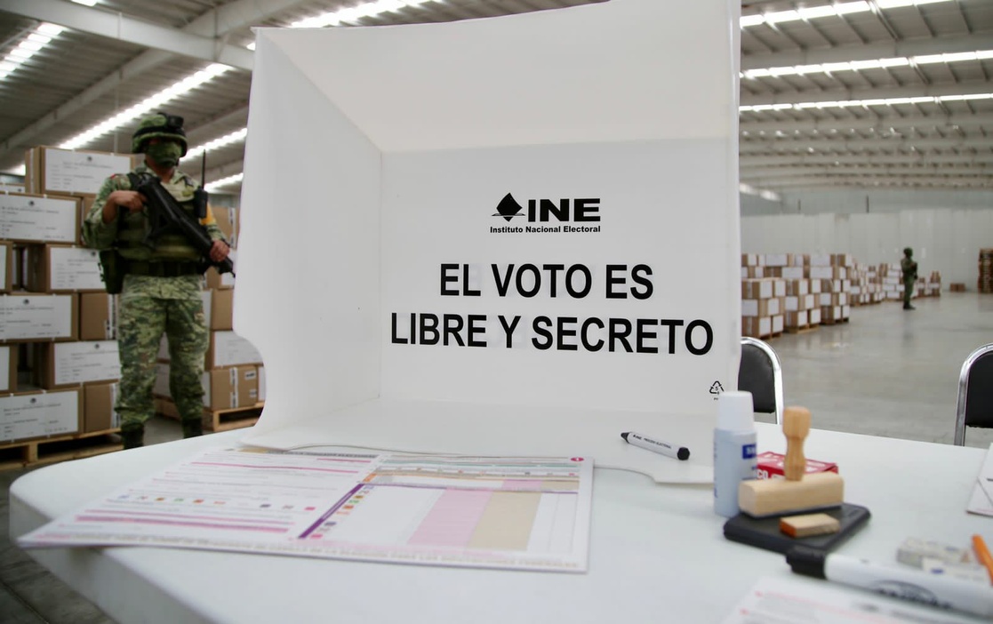 Por: Cortesía INE arranca distribución de ‘papeleo electoral’ con custodia de fuerzas armadas