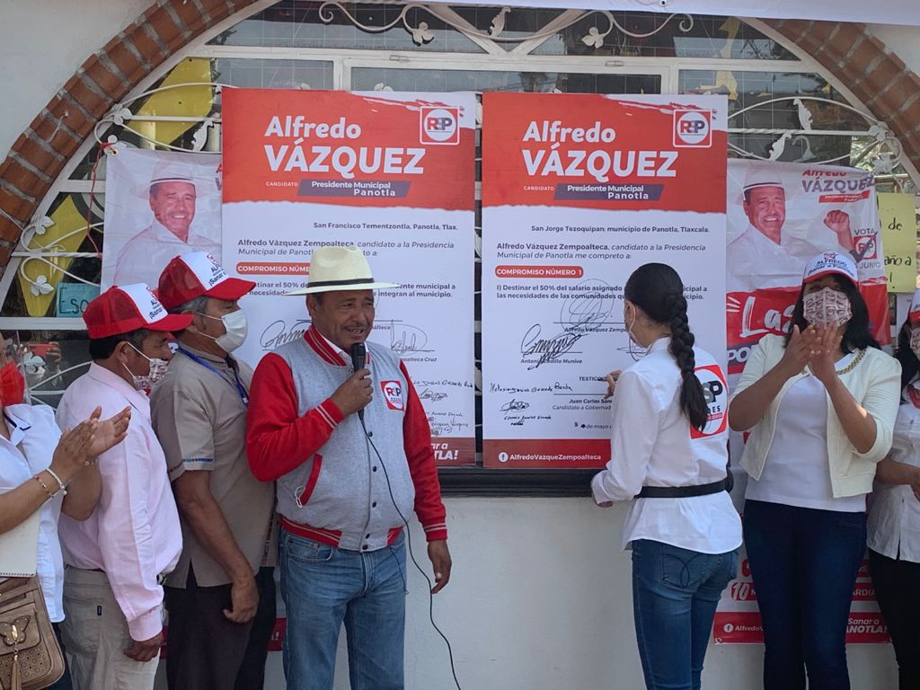 Por: Cortesía Arranca Alfredo Vázquez campaña, busca gobernar Panotla