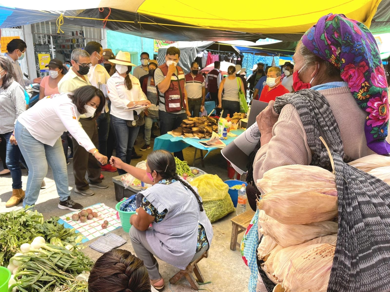 Por: Cortesía Apoyo total a comerciantes y tianguistas de Atlixco:  Ariadna Ayala