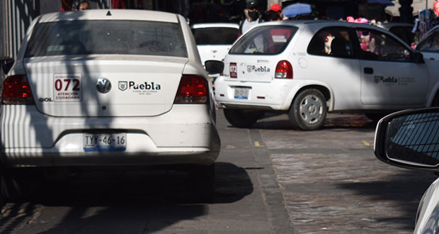 Por: Cortesía Ayuntamiento de Puebla resguarda unidades ante comicios