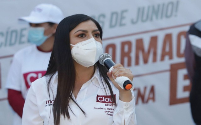 Por: Cortesía Promete Claudia Rivera la dignificación de hogares y espacios públicos de la capital