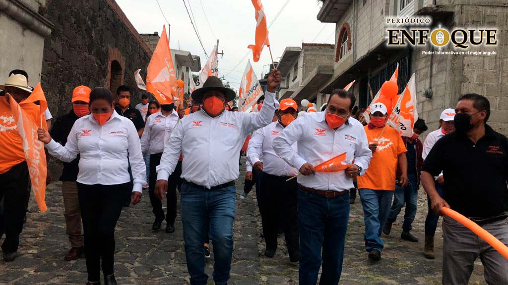 Enrique Meléndez candidato de MC dio a conocer sus 10 ejes de campaña con los que impulsará San Nicolás de los Ranchos