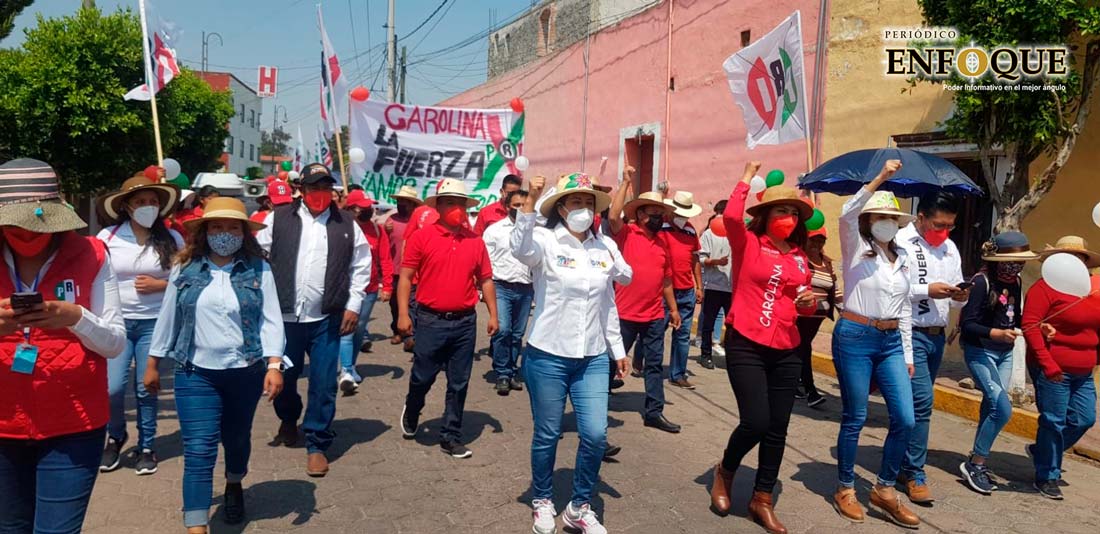 Por: Marisol O Más obra y seguridad ofrece Carolina Martínez para Acajete