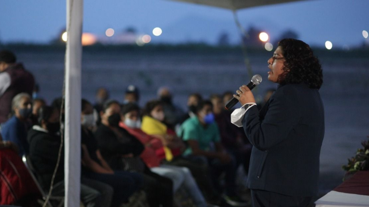 Por: Cortesía El combate a la Corrupción e inversiones en seguridad, serán primordiales para Karina Pérez Popoca