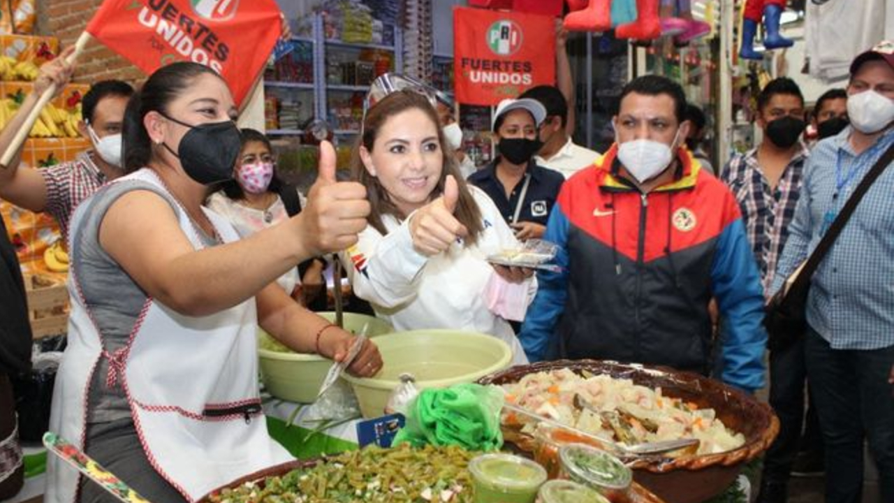 Por: Cortesía Paola Angón trataría de otorgarle mayores facilidades burocráticas a los nuevos comerciantes de San Pedro Cholula