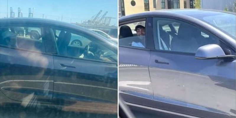 Por: Cortesía ¡Se conducía solo! Dueño de un Tesla es arrestado por viajar en el asiento trasero. (Video)