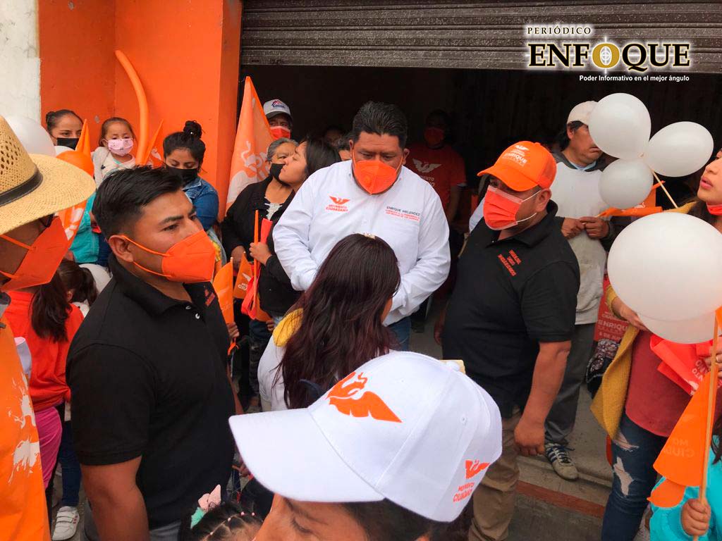 Por: Cortesía Por un municipio estable y reconocido, Enrique Meléndez comprometido a trabajar por San Nicolás de los Ranchos.