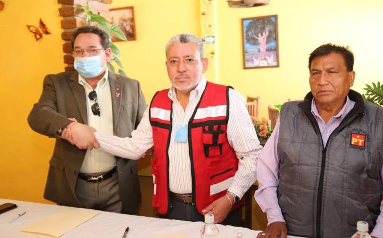 Por: Cortesía Eloy Berruecos se compromete con la Canaco y le brindan respaldo en su campaña electoral.