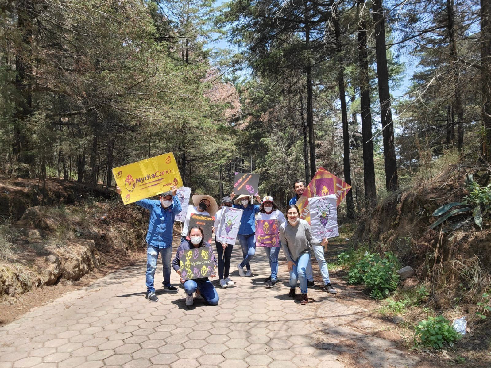 Por: Cortesía Nydia Cano organiza reunión con la ciudadanía en Laguna de Acuitlapilco, como parte de su campaña por la capital.