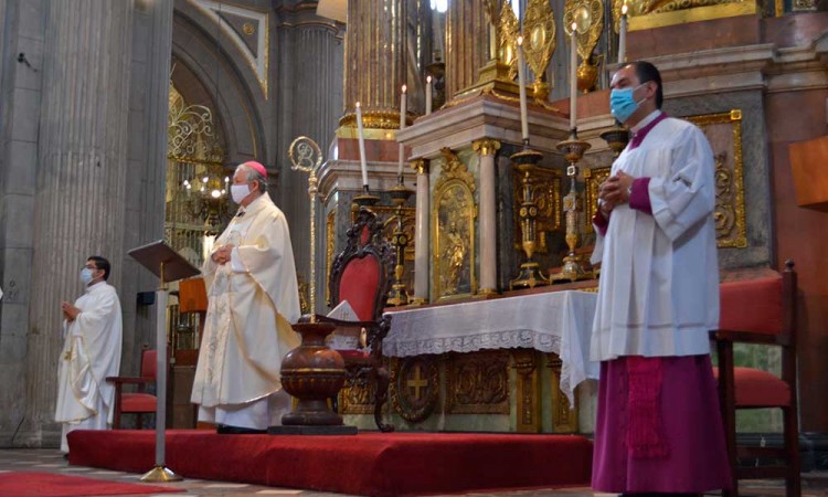 Por: Cortesía Arzobispo de Puebla llama a candidatos a respetar resultados del 6 de junio