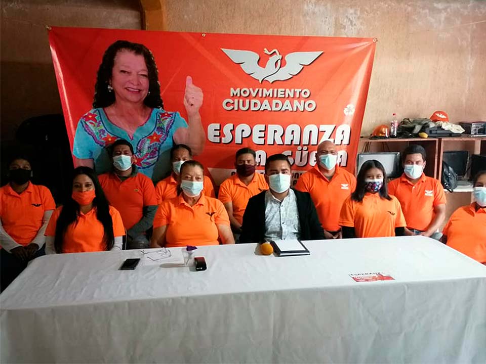 Por: Cortesía Pese a campaña austera Esperanza González abanderada por MC perfila triunfo en Domingo Arenas