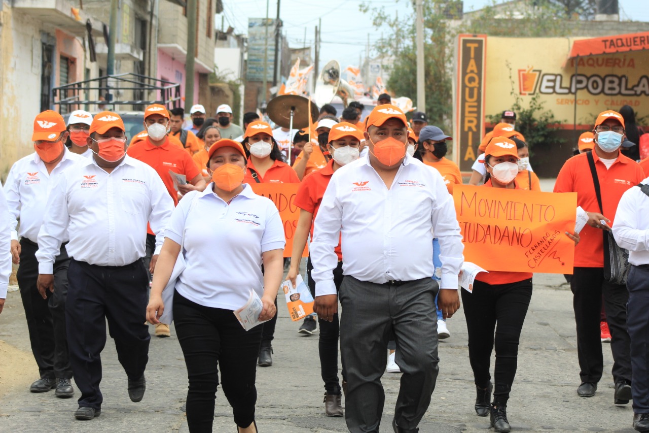 Por: Cortesía Con Propuestas sólidas destaca Fernando Castellanos para la alcaldía de San Andrés Calpan