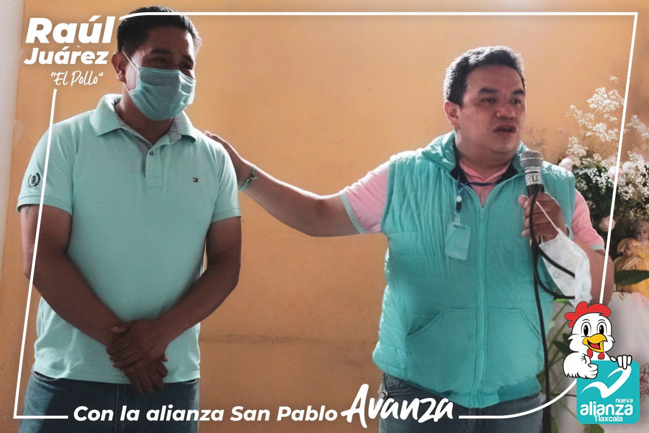 Por: Cortesía Raúl Juárez continúa avanzando en las diferentes comunidades de San Pablo del Monte en busca de la alcaldía municipal.