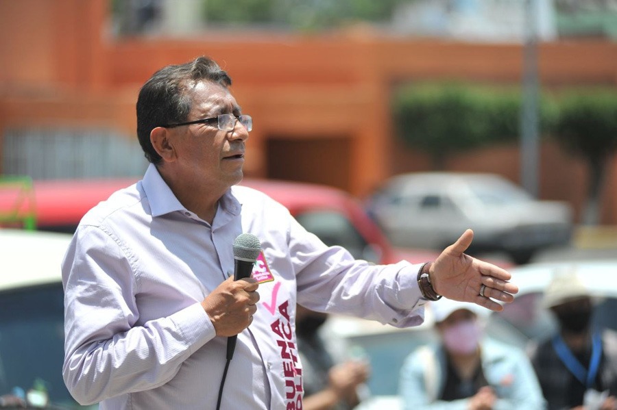 Por: Cortesía El hombre de la buena política continúa con firmeza su campaña electoral