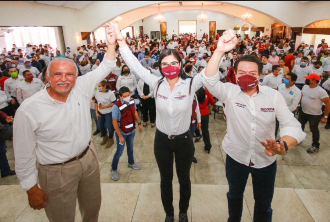 Por: Cortesía Mario Delgado deposita toda su confianza en Navarro y Geraldine