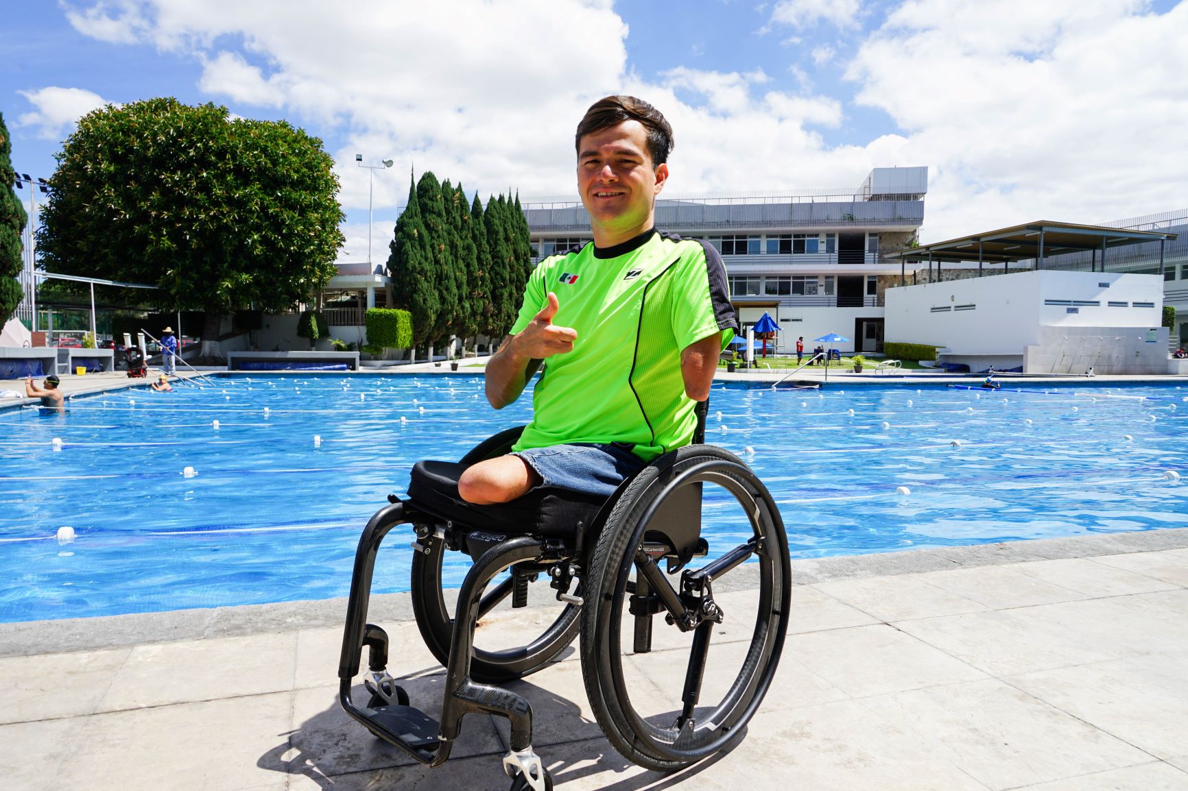 Por: Cortesía El medallista paralímpico Gustavo Sánchez entrenará en Puebla rumbo a Tokio 2020