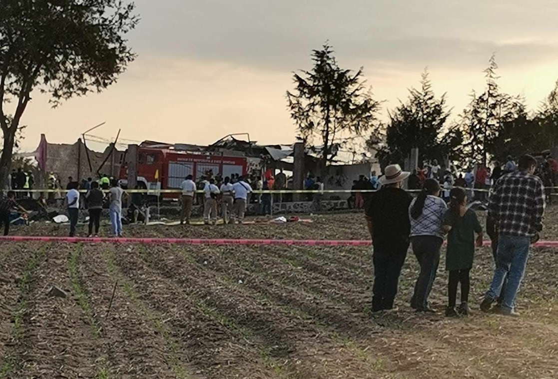 Tlaxcala de luto: son 7 las víctimas mortales por explosión de polvorín en Sanctórum