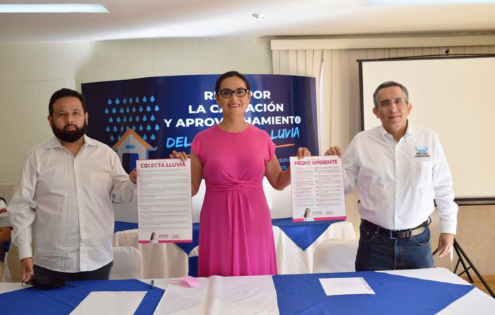 Por: Cortesía Presenta Viviana Barbosa "Colecta lluvia" para comunidades de Tlaxcala