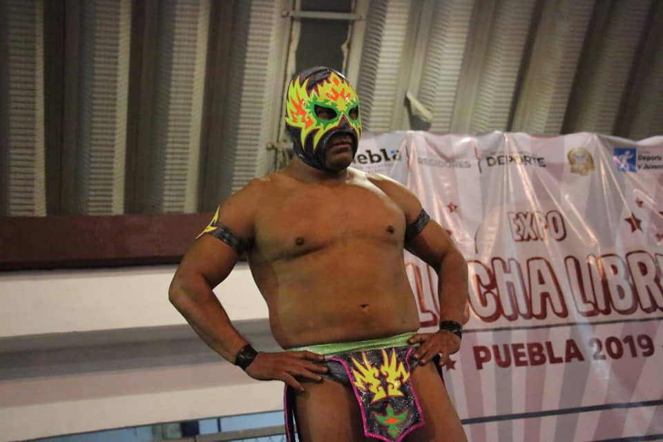 Por: Cortesía El luchador poblano Asturiano tendrá convivencia con sus fans