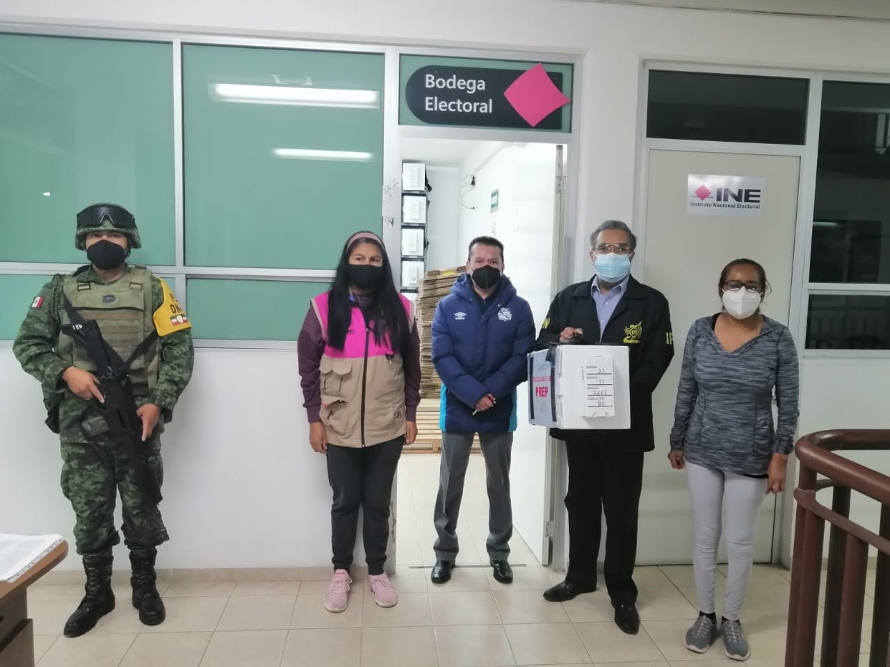 Por: Cortesía Inicia INE Puebla entrega de paquetes electorales a las presidencias de las casillas