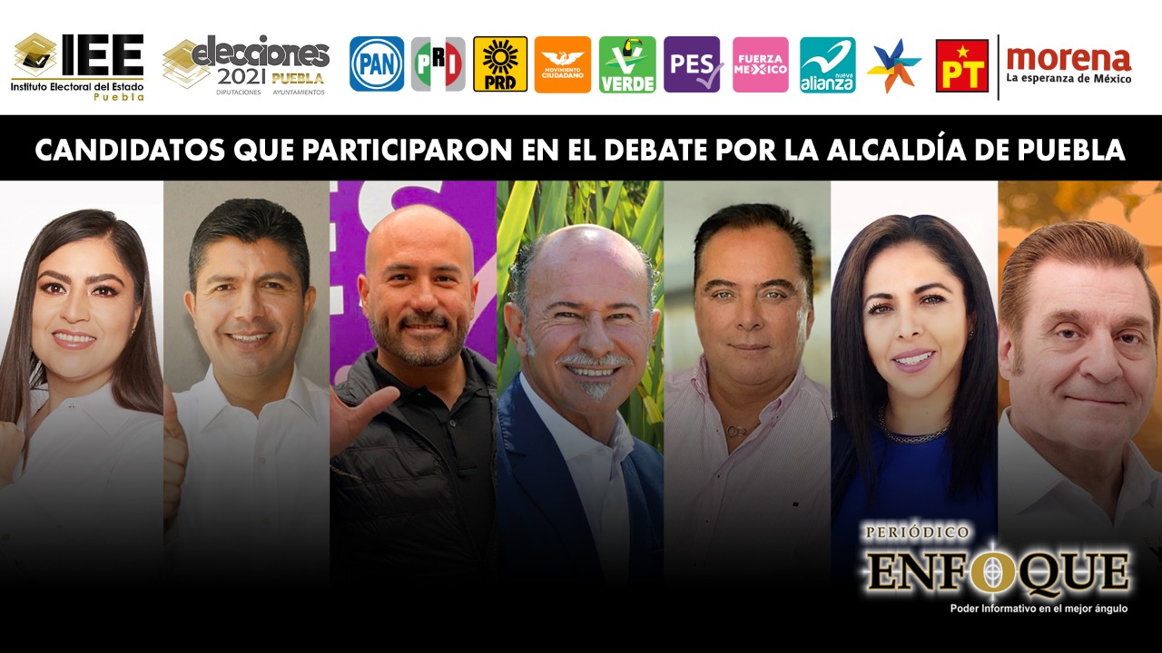 Por: Cortesía Entre descalificaciones y pocas propuestas, se desarrolló el debate a la alcaldía de Puebla