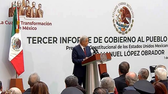 Por: Cortesía ¿Cuándo y dónde ver en vivo el tercer informe de Gobierno de AMLO?