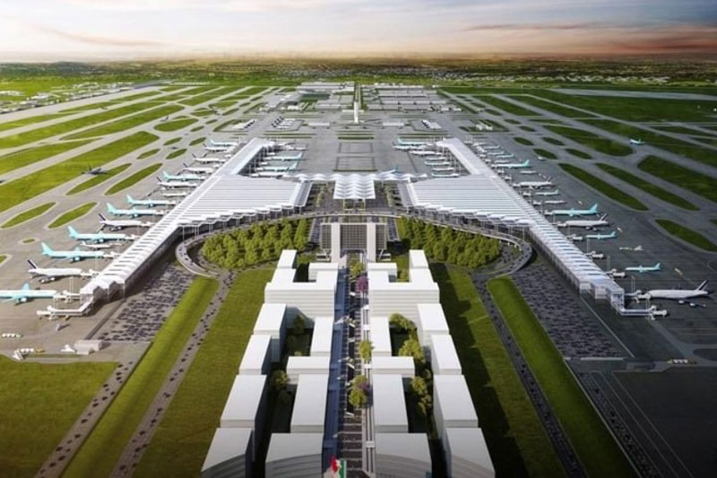 Obra del aeropuerto de Santa Lucía estará lista en marzo de 2022: Sedena