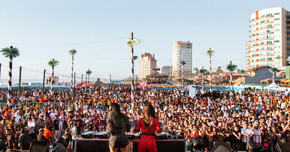 Por: Cortesía Abarrotan festival de reguetón en plena tercer ola de covid-19: Baja California