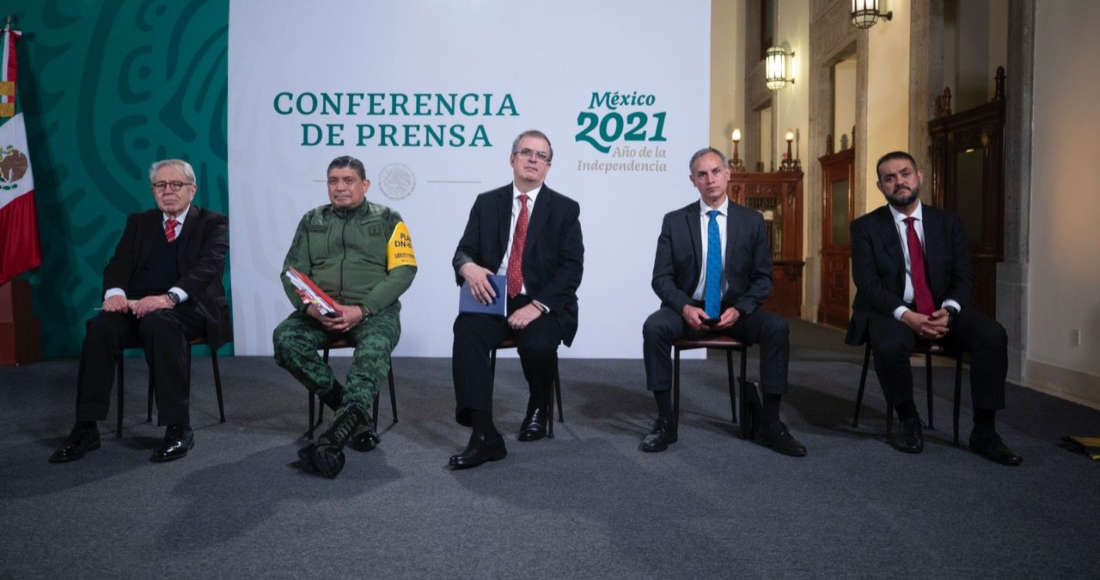 Por: Cortesía Llega embarque con un millón 750 mil vacunas de Moderna llega a México; EU las donó