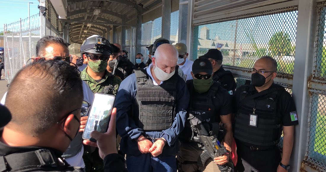 Por: Cortesía EU entrega a México a Benjamín Arellano Félix; la FGR recibe a “El Doctor” en Matamoros
