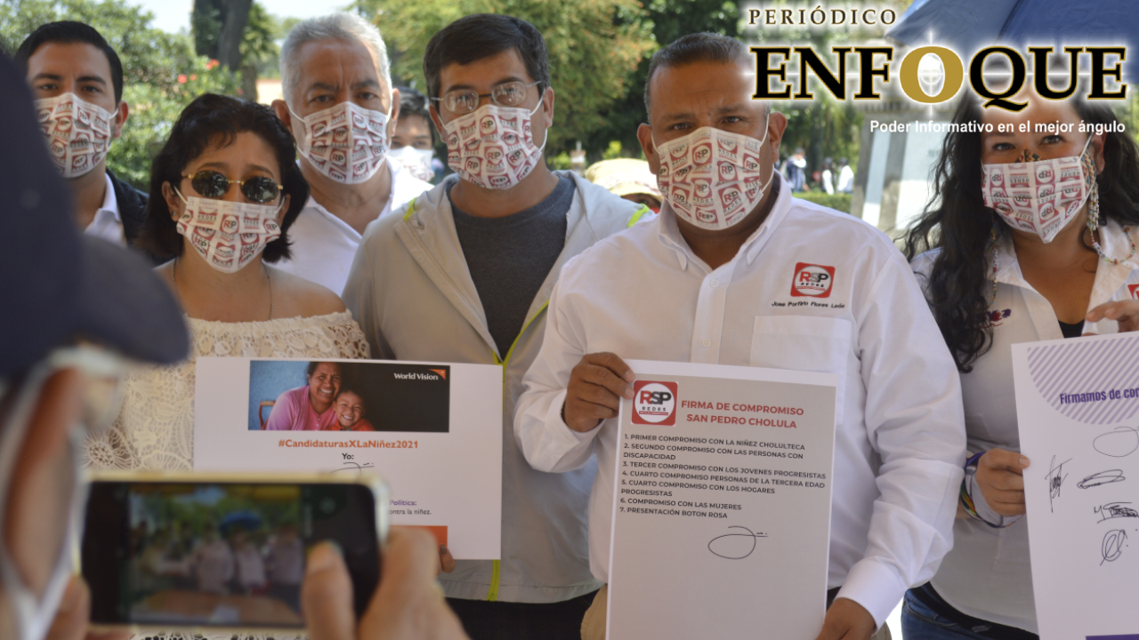Por: Dereck Sánchez A días de la elección, Porfirio Flores Candidato de RSP por la Alcaldía de San Pedro presentó sus propuestas de campaña