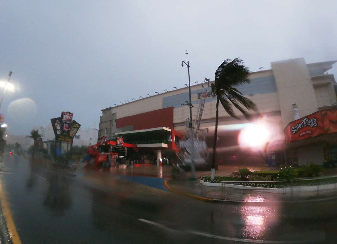 Por: Cortesía Reportan fuertes lluvias en SLP tras llegada de 'Grace'