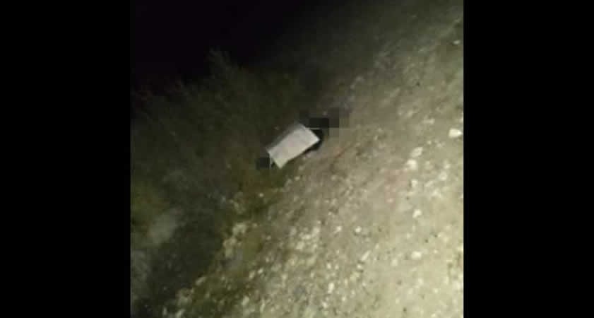 Por: Cortesía Encuentran cadaver de hombre embolsado en Tlacotepec; tenia un narco mensaje