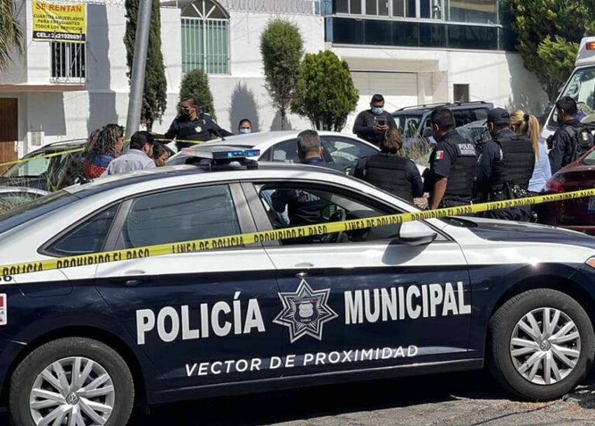 Asaltantes intentan quitar dinero a un hombre en colonia  la Paz; tras negarse le disparan y huyen del lugar (Video)