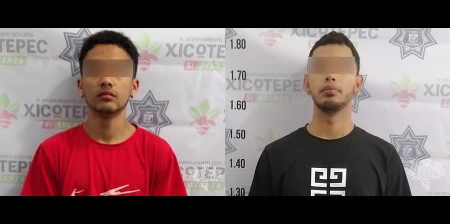 Por: Cortesía Jóvenes colombianos son detenidos por narcomenudeo en municipio de Puebla