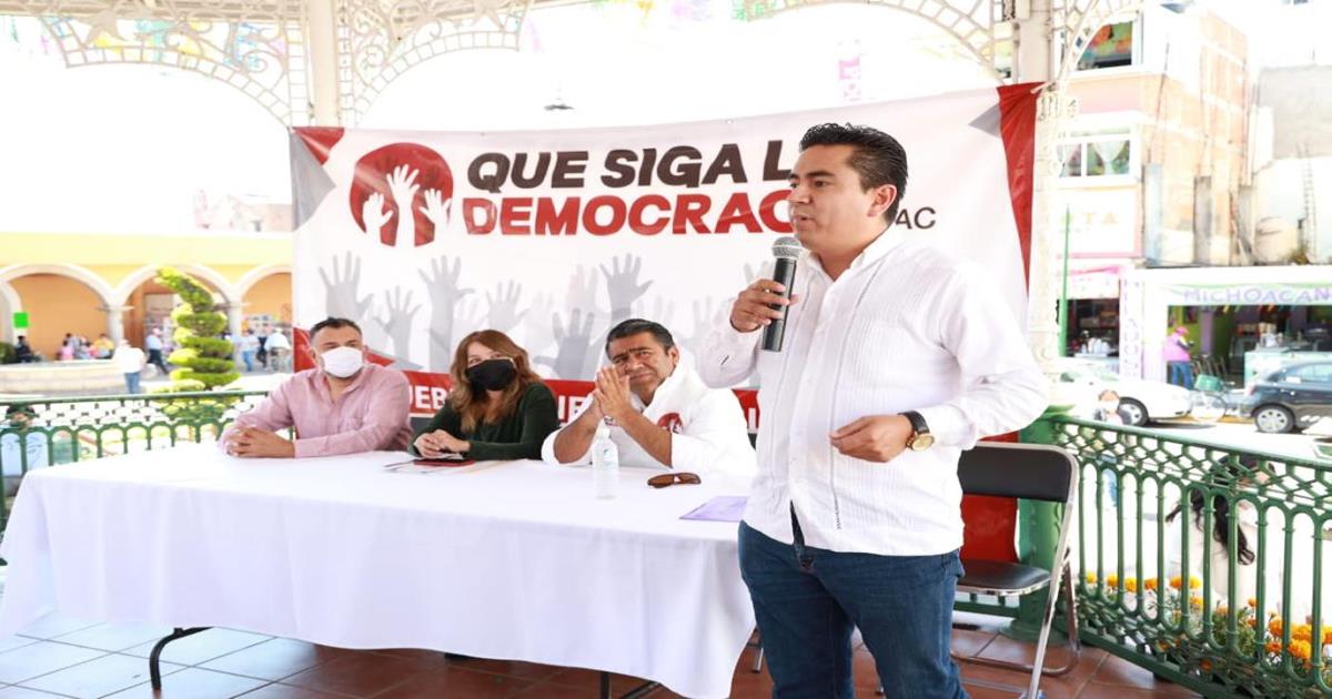 Por: Cortesía Generar conciencia en torno a la revocación de mandato de AMLO, objetivo del colectivo “Que Siga la Democracia”