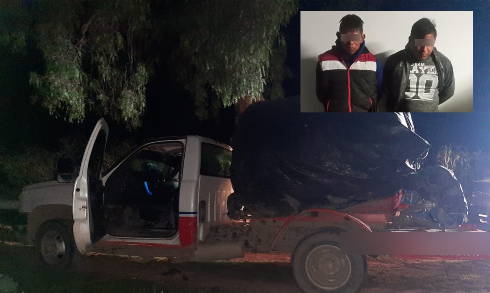 Por: Cortesía Aseguran en Tepeaca una pipa ilegal de gas LP