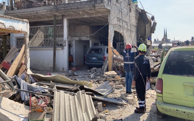Por: Cortesía Reconstrucción de casas dañadas por explosión de Xochimehuacan será por adjudicación directa