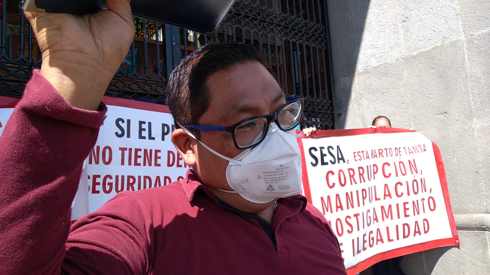 Piden al Congreso del Tlaxcala anular repartición de plazas en SESA