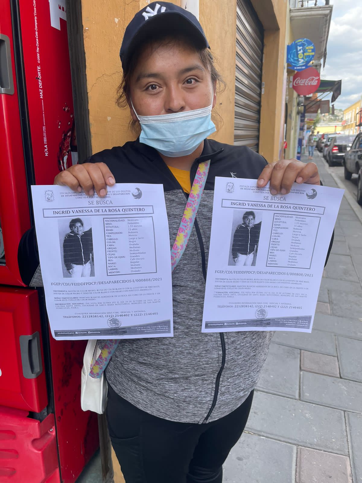 Por: Cortesía Madre desesperada busca a su hija en Tlaxcala