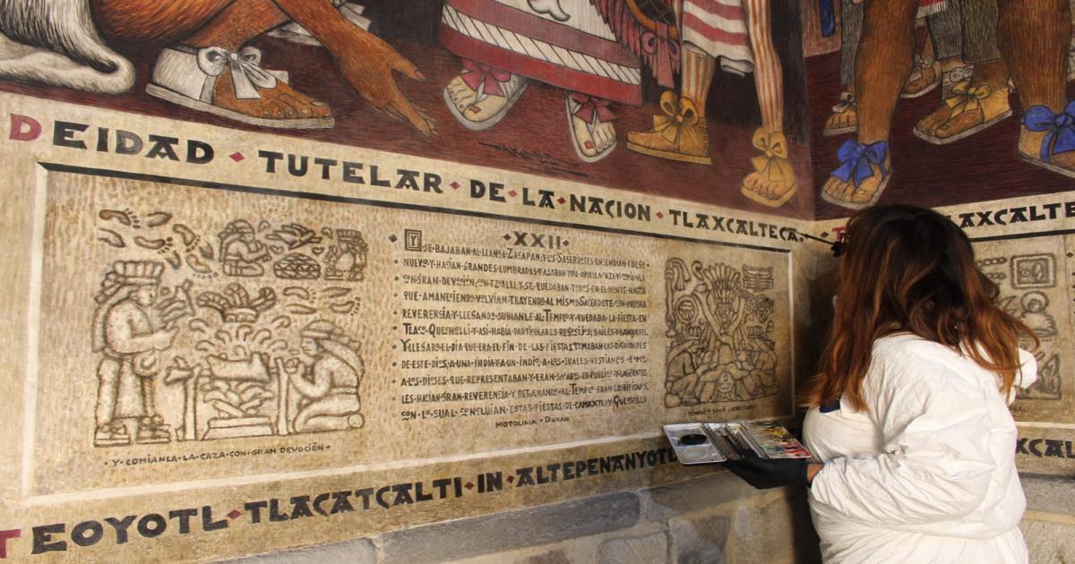 Restaurarán murales de palacio de gobierno en 2022